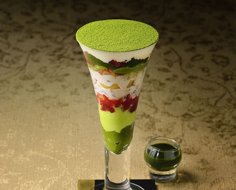 京菓抹茶パフェ