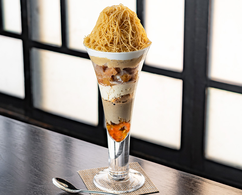 モンブランパフェ