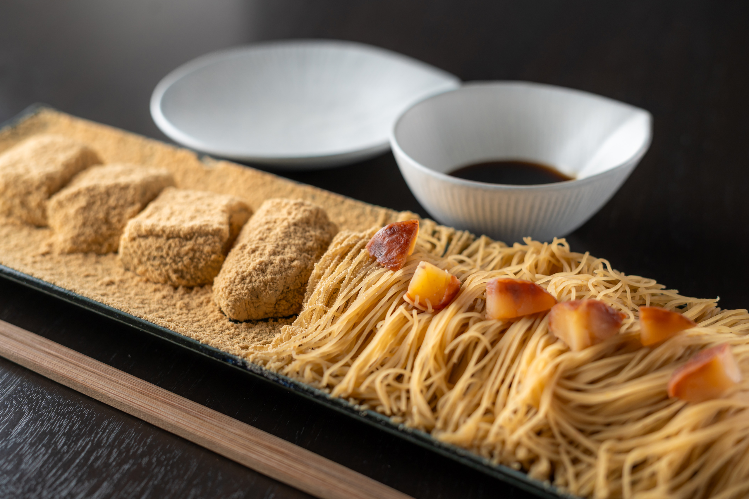 わらびもち-モンブラン