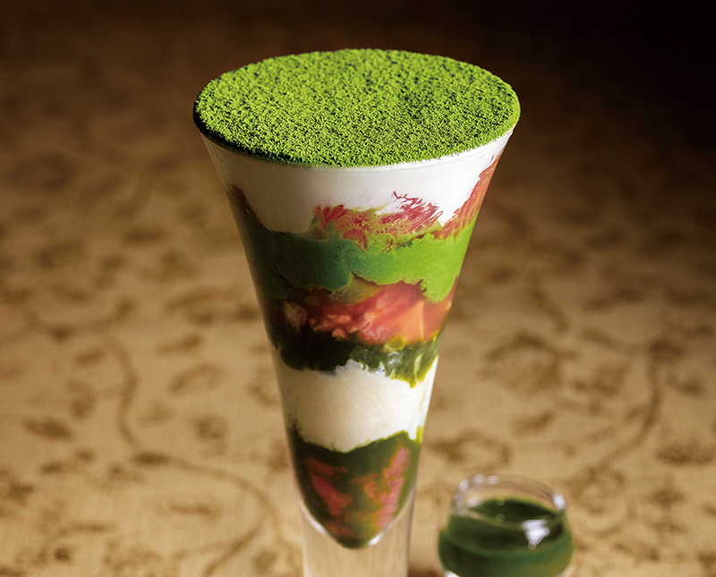 京抹茶パフェ